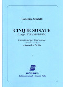 Domenico Scarlatti - Cinque Sonate (fisarmonica)