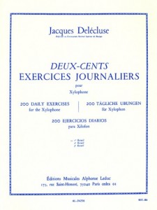 Deux-Cents Exercises Journaliers pour Xylophone