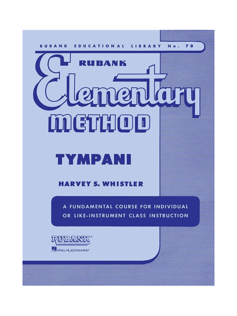 Rubank Elementary Method - Timpani