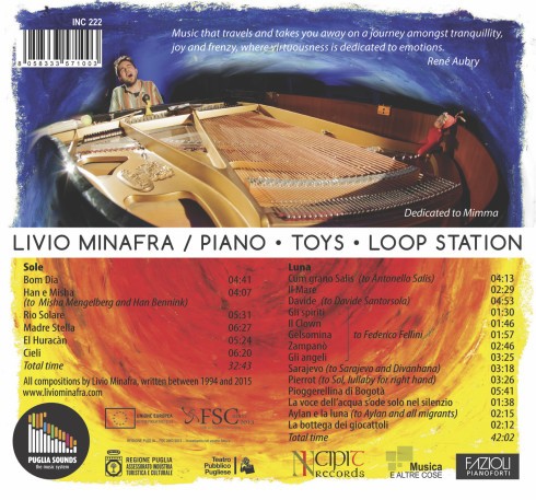 Livio Minafra - Sole Luna (CD)