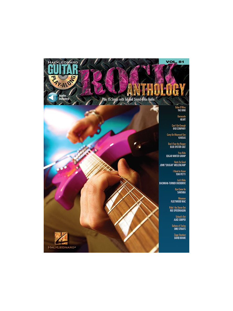 Guitar Play-along Volume 81: Rock Classics (book/CD)