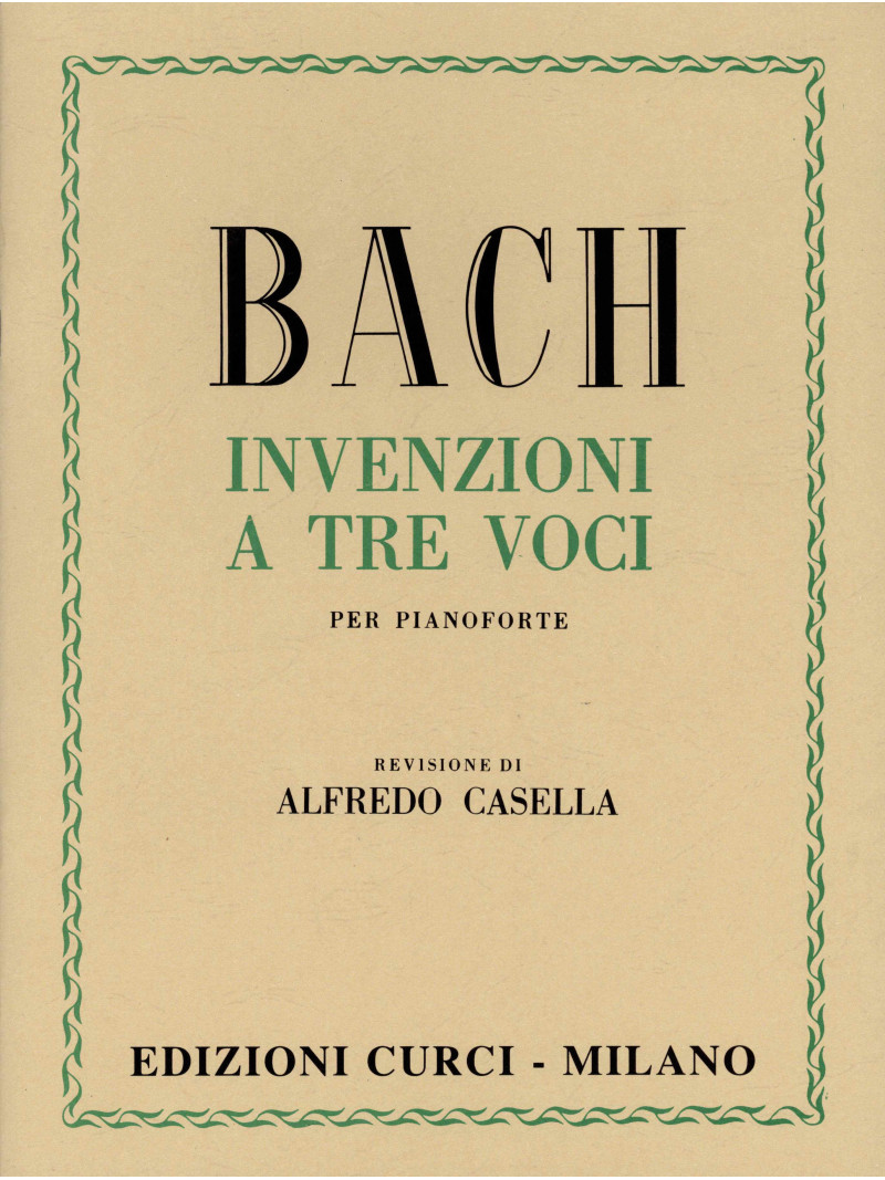 J.S. Bach - Invenzioni a tre voci