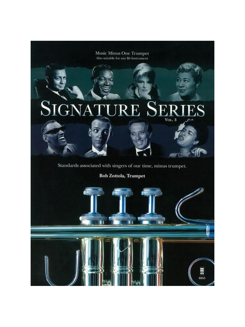 Signature Series Vol.3 - Music Minus One Trumpet (score/CD)
