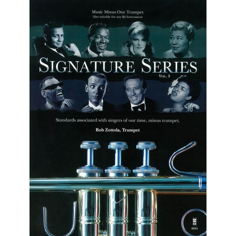 Signature Series Vol.3 - Music Minus One Trumpet (score/CD)