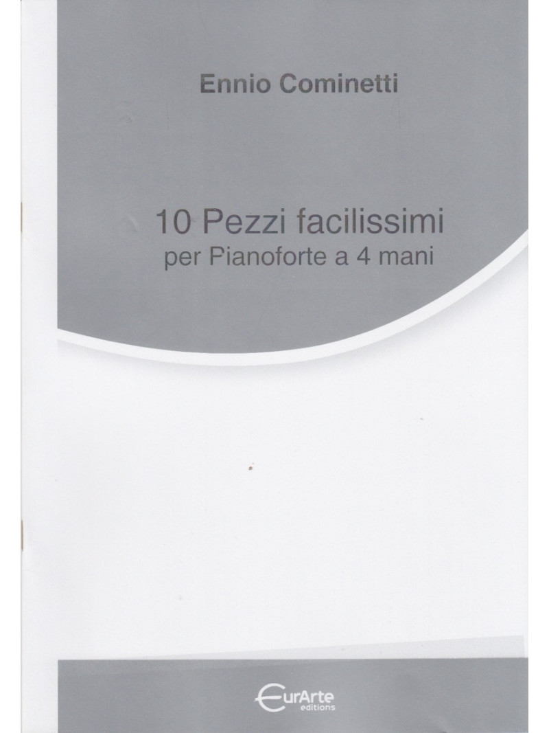 10 Pezzi facilissimi per pianoforte a 4 mani