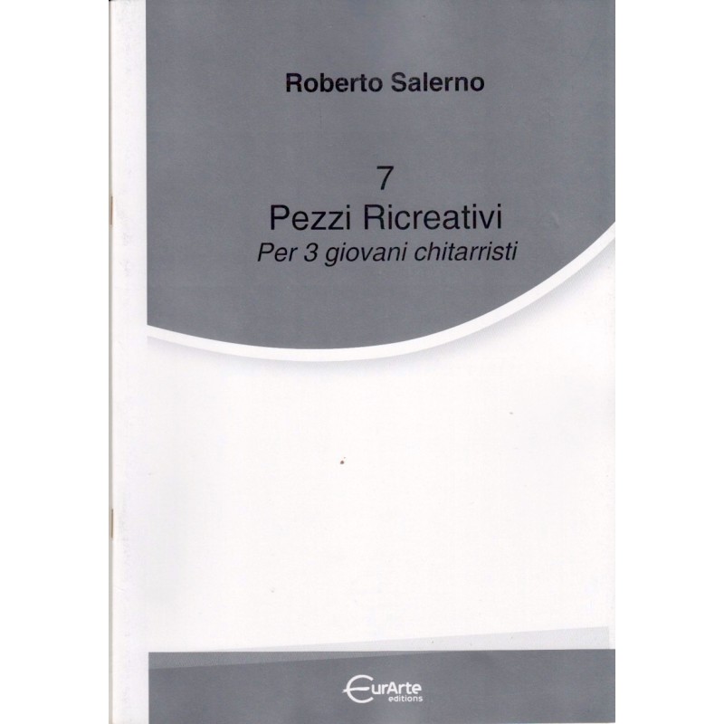 7 pezzi ricreativi per tre giovani chitarristi