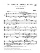 26 Pezzi Di Celebri Autori (2 Clarinetti)