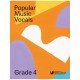 Popular Music Vocals - Grade 4