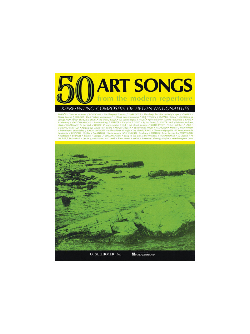 50 Art Songs from the Modern Repertoire