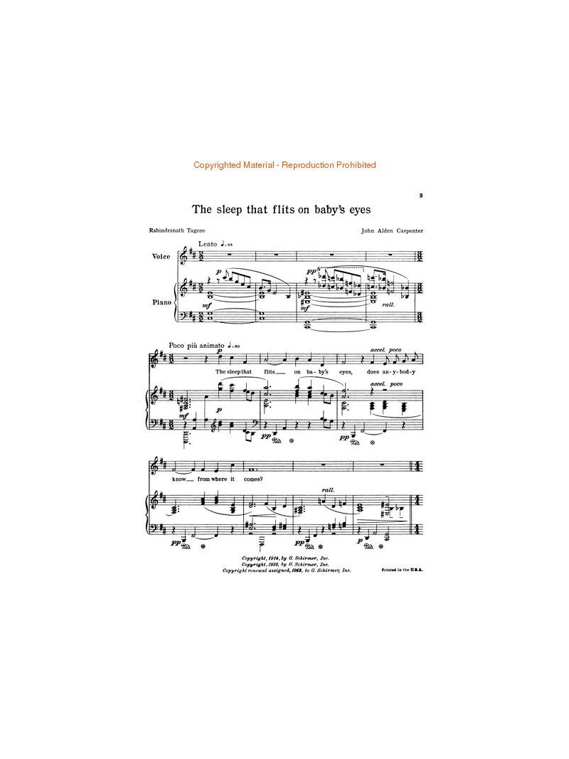 50 Art Songs from the Modern Repertoire