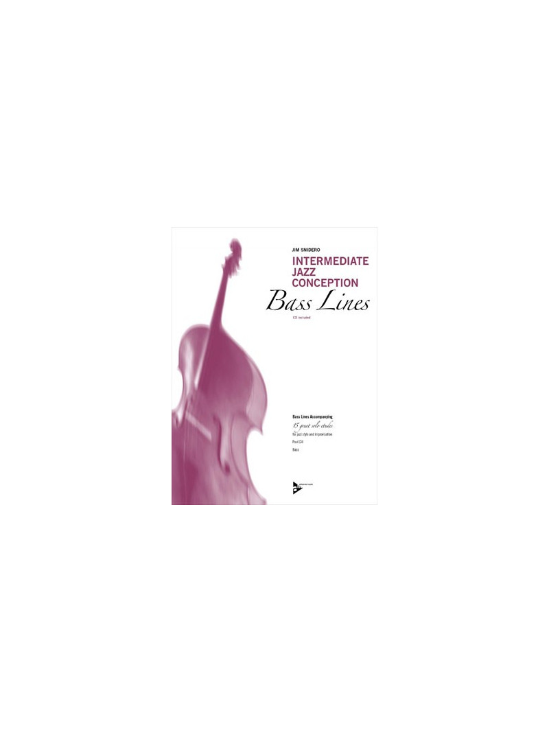 Intermediate Jazz Conception for Bass Lines (book/CD)