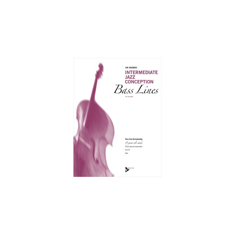 Intermediate Jazz Conception Bass Lines (book/CD)
