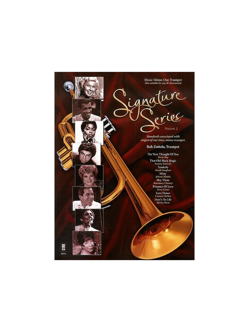 Signature Series Vol.2 - Music Minus One Trumpet (score/CD)