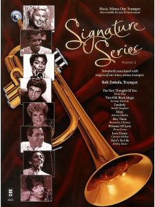 Signature Series Vol.2 - Music Minus One Trumpet (score/CD)