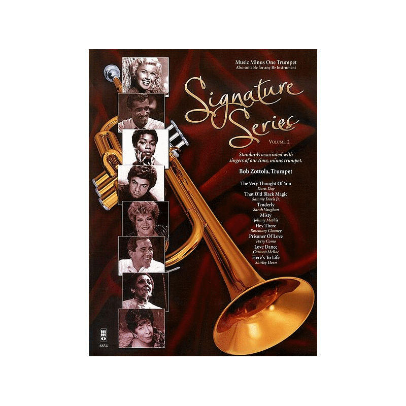 Signature Series Vol.2 - Music Minus One Trumpet (score/CD)