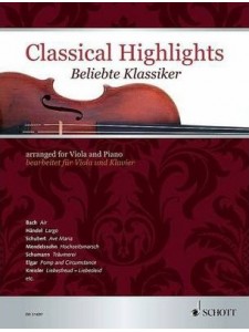 Classical Highlights (Viola and Piano)