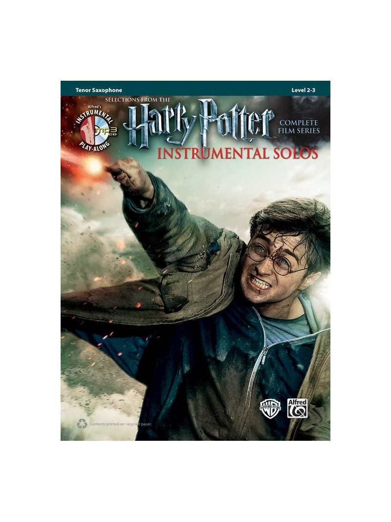 Harry Potter Instrumental Solos Saxophone (book/CD play-along