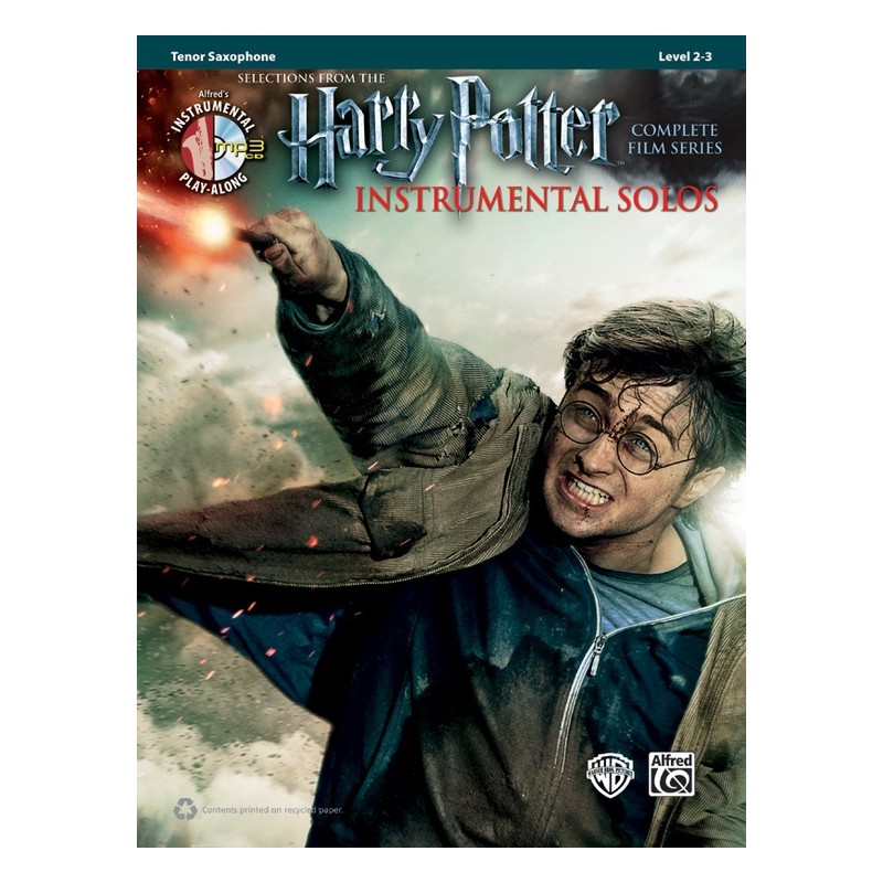 Harry Potter Instrumental Solos Saxophone (book/CD play-along