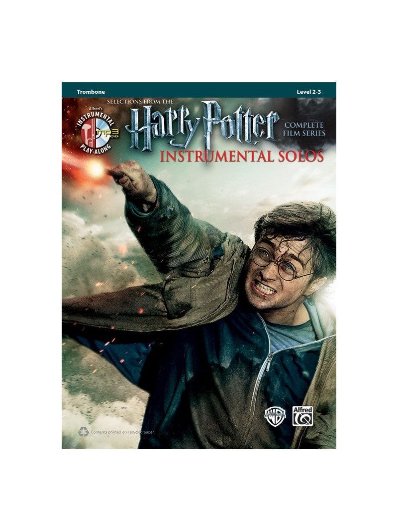 Harry Potter Instrumental Solos Trombone (book/CD play-along)
