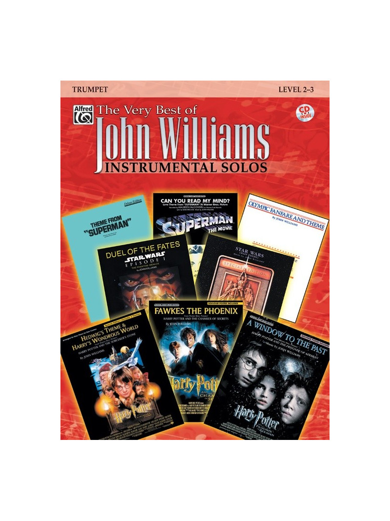 The Very Best of John Williams - Trumpet (book/CD)