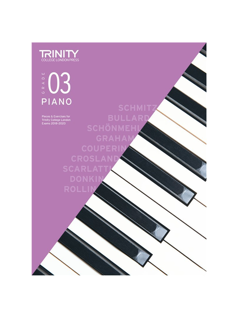 Trinity Piano Grade 3 - Pieces & Exercises 2018 - 2020