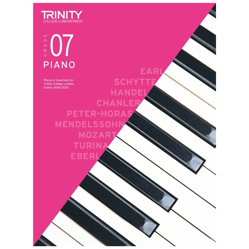 Trinity Piano Grade 7 - Pieces & Exercises 2018 - 2020