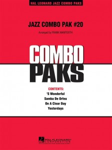 Jazz combo Pak 20 (book/cassette)