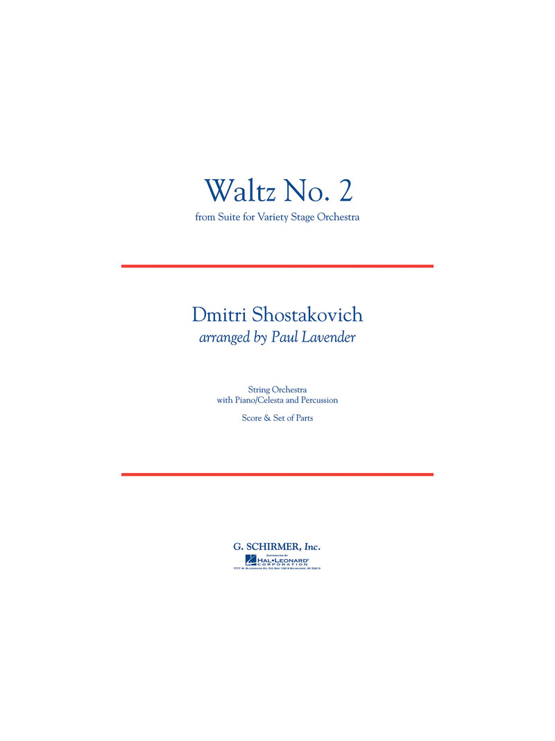 Waltz No.2 - Shostakovich