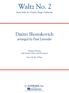 Waltz No.2 - Shostakovich