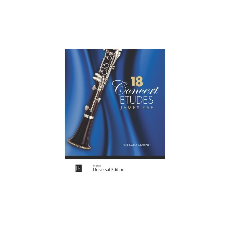 18 Concert Etudes - For Solo Clarinet