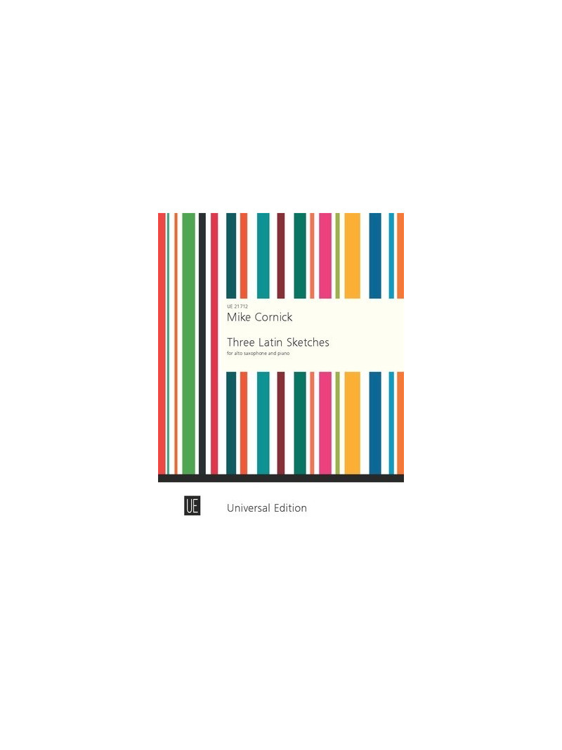 Three Latin Sketches - For Alto Saxophone