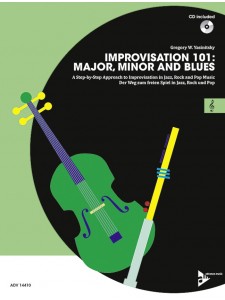Improvisation 101: Major, Minor and Blues - C Instruments (book/CD)