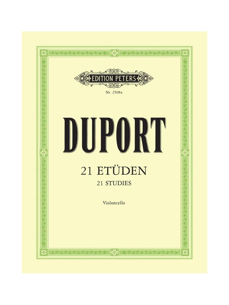 J.L. Duport - 21 Etuden (Violoncello)