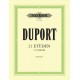 J.L. Duport - 21 Etuden (Violoncello)