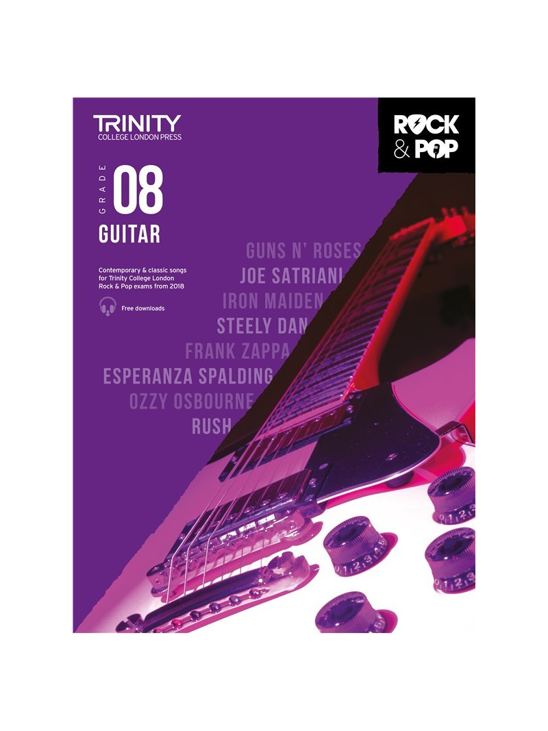 Rock & Pop Exams: Guitar Grade 6 from 2018 (book/download)