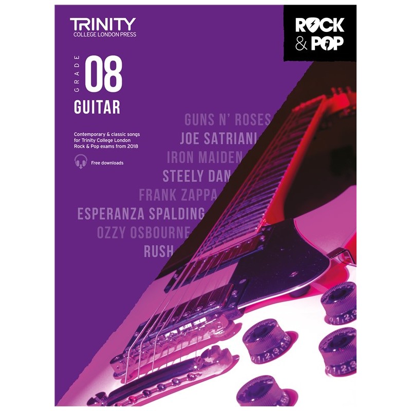 Rock & Pop Exams: Guitar Grade 6 from 2018 (book/download)