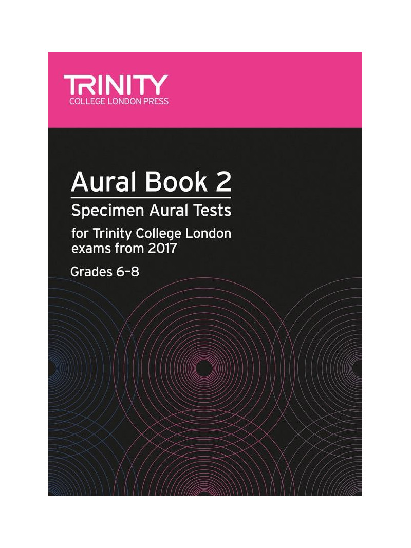 Aural Book 2 Specimen Tests 2017 - Grade 6-8 (book/2 CD)