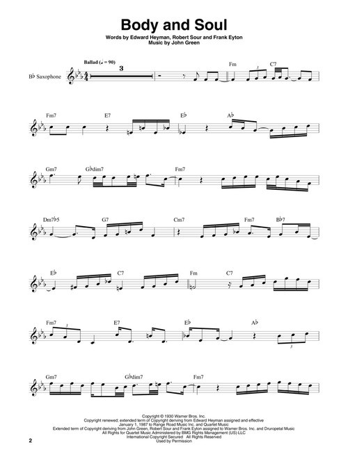 Jazz Icons: Saxophone Play-Along Volume 11 (book/Audio Online)