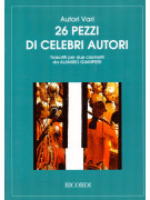 26 Pezzi Di Celebri Autori (2 Clarinetti)