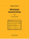Nineteen Seventyfive (String Quartet)