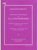 Nouvelle Technique de la Contrebasse - Book 1 (book/CD)