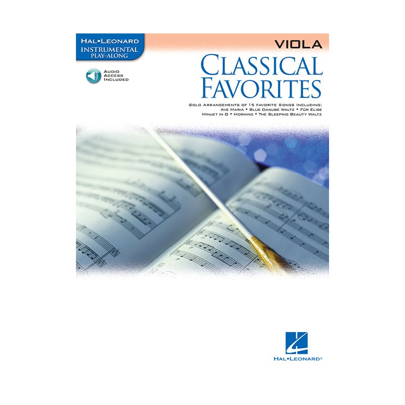 Classical Favorites - Instrumental Play-Along for Viola (Book/Audio Online)