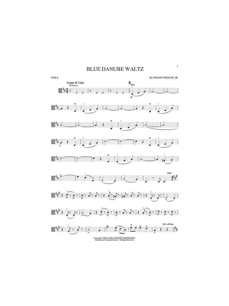Classical Favorites - Instrumental Play-Along for Viola (Book/Audio Online)