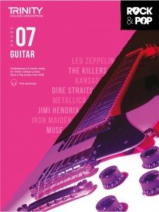 Rock & Pop Exams: Guitar Grade 7 from 2018 (book/download)