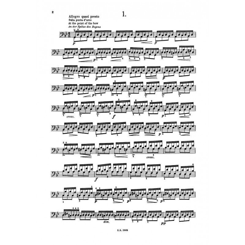 Piatti - 12 Capricci Op. 25