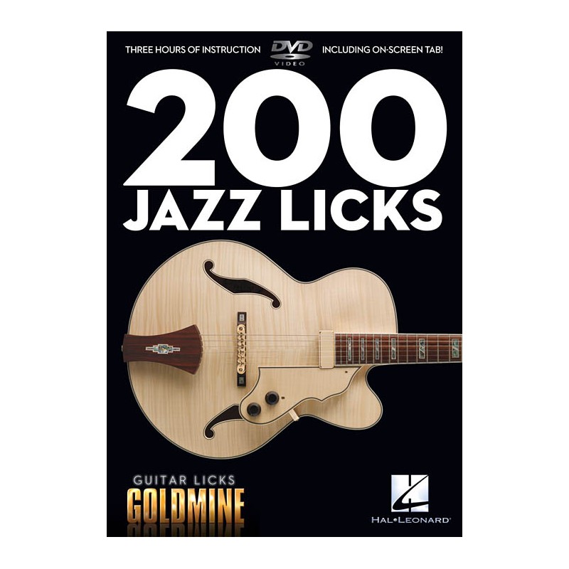 200 Jazz Licks - Guitar Licks Goldmine (DVD)