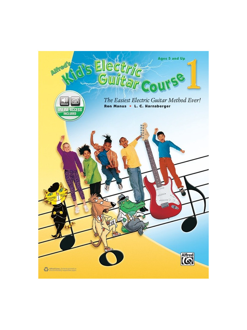 Alfred's Kid's Electric Guitar Course 1 (Online Audio)
