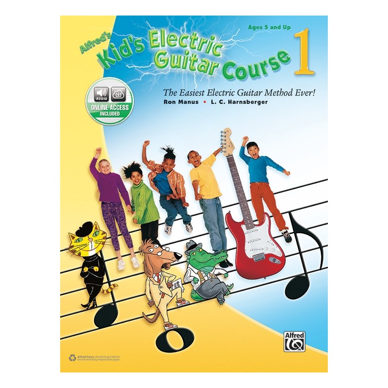 Alfred's Kid's Electric Guitar Course 1 (Online Audio)