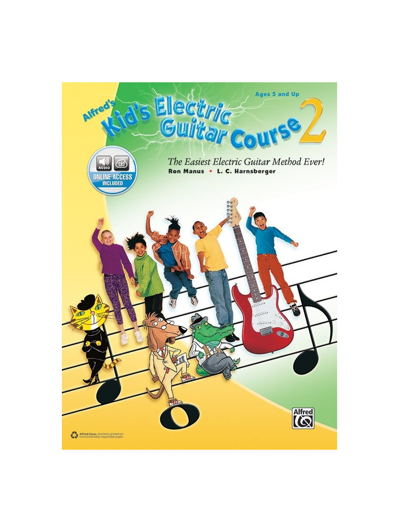Alfred's Kid's Electric Guitar Course 2 (Online Audio)