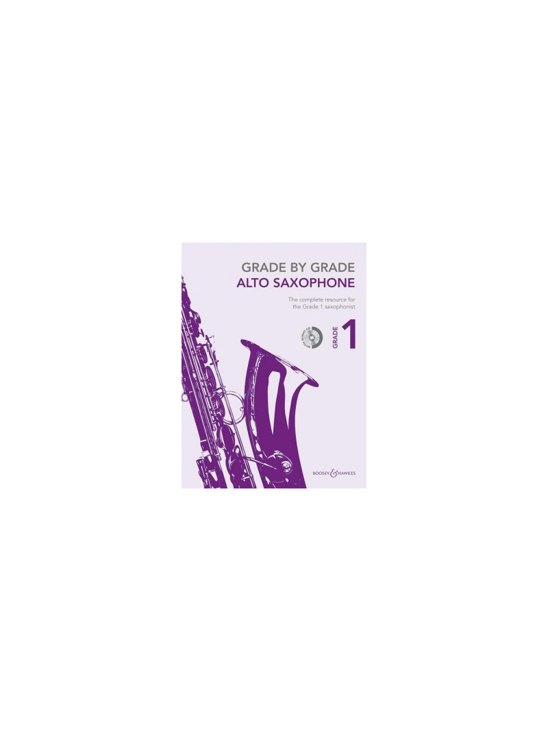 Grade by Grade 1 - Alto Saxophone (book/CD)